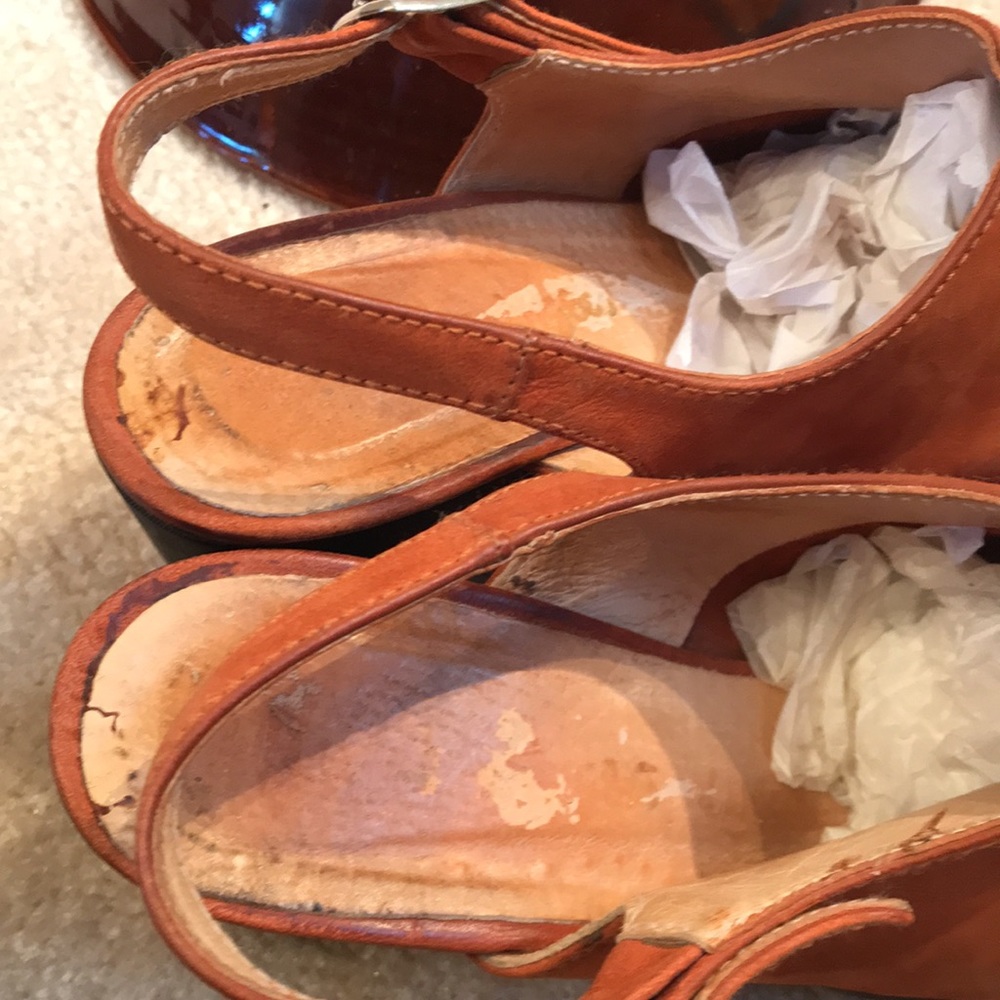 Airstep Rust/Terracota Suede shows with rubber soles. Se EU 35 (US 5). - Picture 7 of 7